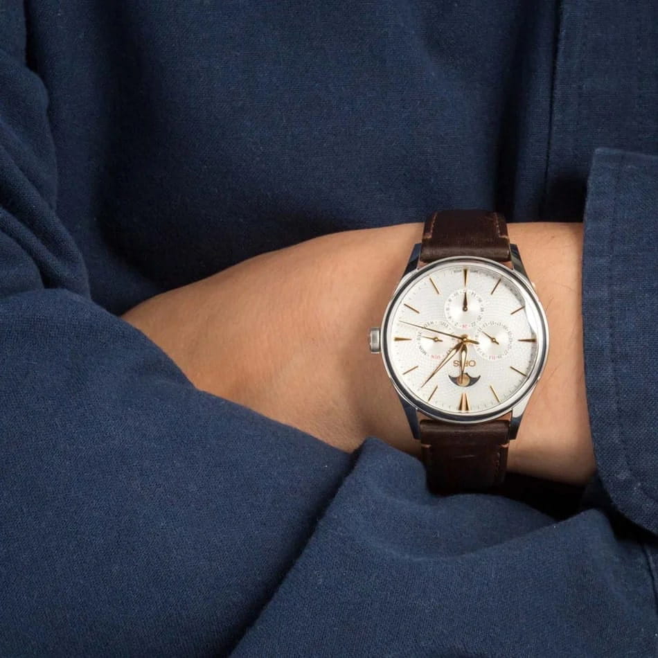 Oris Oris Artelier Complication 01 781 7729 4031-07 5 21 65FC мужские часы белый циферблат на запястье